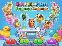Mäng Kids Quiz: Guess Brainrot Animals 
