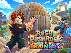 Mäng Push Rock For Brainrots