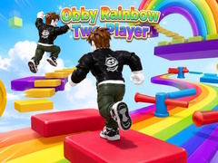 Mäng Obby Rainbow Parkour Two Player