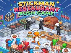 Mäng Stickman Restaurant Rush Game