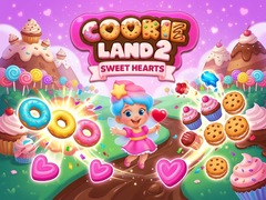 Mäng Cookie Land 2: Sweet Hearts