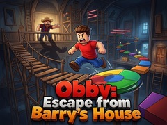 Mäng Obby: Escape from Barry’s House