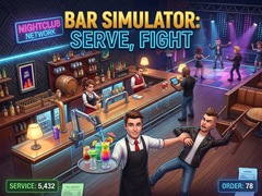 Mäng Bar Simulator: Serve, Fight