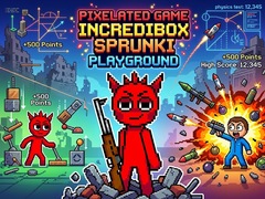 Mäng Pixelated Game Incredibox Sprunki Playground