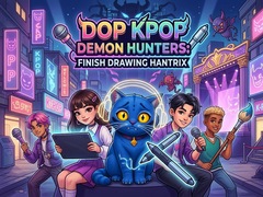 Mäng DOP KPop Demon Hunters: Finish Drawing Hantrix