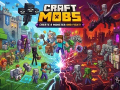Mäng Craft Mobs: Create a Monster and Fight!