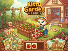 Mäng Kitty Garden Tile Puzzle
