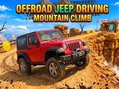 Mäng Offroad Jeep Driving Mountain Climb