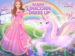 Mäng Barbie unicorn dress up