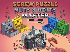 Mäng Screw Puzzle Nuts & Bolts Master