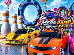 Mäng Mega Ramp Car Stunt Racing