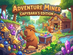 Mäng Adventure Miner Capybara's Edition