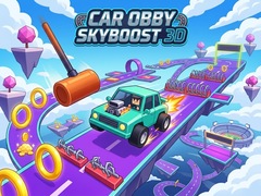 Mäng Car Obby Skyboost 3D