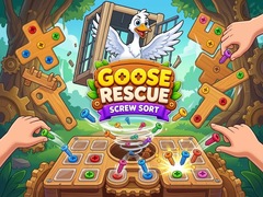 Mäng Goose Rescue: Screw Sort