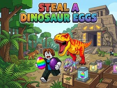 Mäng Steal a Dinosaur Eggs