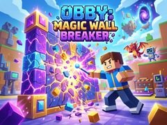 Mäng Obby: Magic Wall Breaker