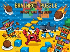 Mäng Brainrot Puzzle: Escape from the Beach