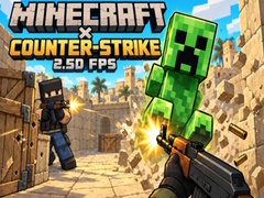 Mäng Minecraft Counter Strike: 2.5D FPS