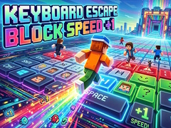 Mäng Keyboard Escape Block Speed +1