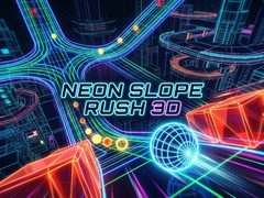 Mäng Neon Slope Rush 3D