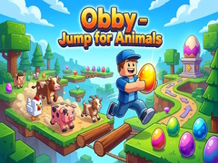 Mäng Obby - Jump for Animals