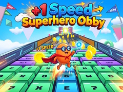 Mäng +1 Speed Superhero Obby