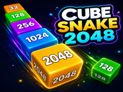 Mäng Cube Snake 2048