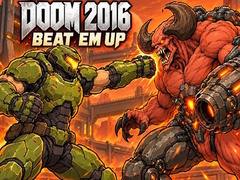 Mäng Doom 2016 Beat Em Up