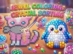 Mäng Jewel Coloring: Crystal Sorting