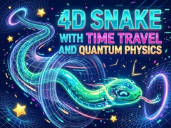 Mäng 4D Snake with Time travel and Quantum Physics