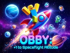 Mäng Obby: +1 to spaceflight altitude