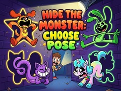 Mäng Hide the Monster: Choose Pose