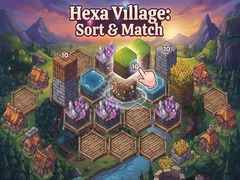 Mäng Hexa Village: Sort & Match