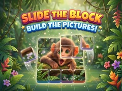 Mäng Slide the Blocks: Build the Pictures!