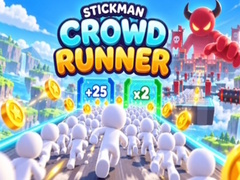 Mäng Stickman Crowd Runner 3D