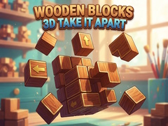 Mäng Wooden Blocks 3D Take It Apart