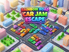 Mäng Rainbow Road Car Jam Escape