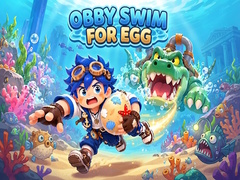Mäng Obby Swim for Egg