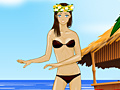 Mäng Hawaii Girl Dress up
