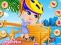 Mäng Roller Girl Dress Up