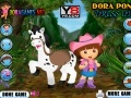 Mäng Dora Pony Dress Up Game