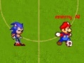 Mäng Mario Vs Sonic Football