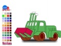 Mäng tractor coloring