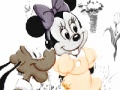 Mäng Mickey florist online coloring page