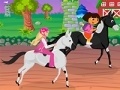 Mäng Dora Horse Racing Mania